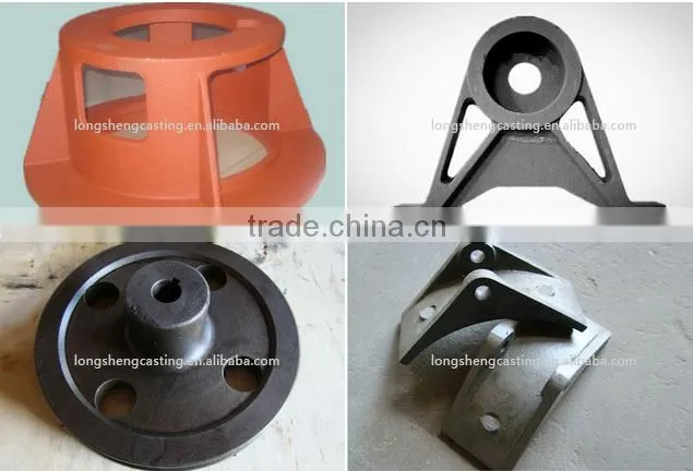 high quality casting elevator parts / ductile iron cast elevator pulley