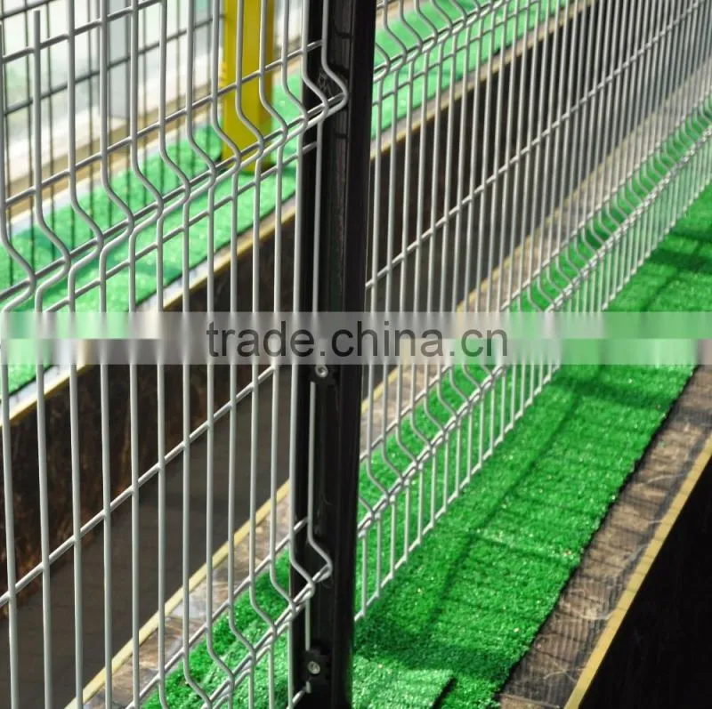 cheap PVC coated galvanized commercial fence panels