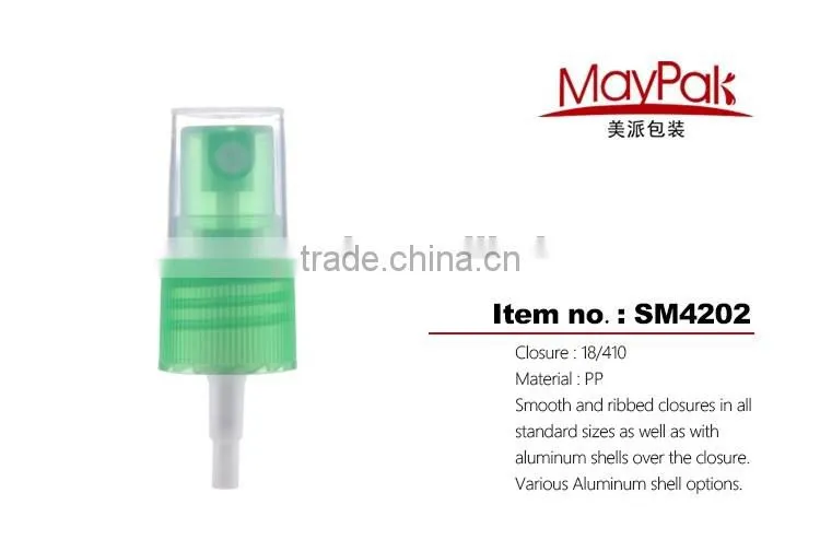 Made in China plastic 18/415 mist pump sprayer