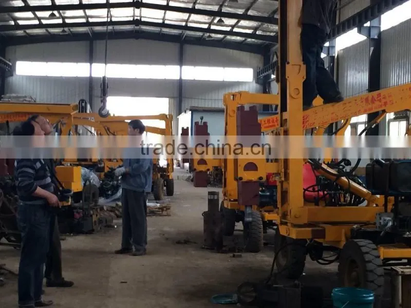 Pile driving machine