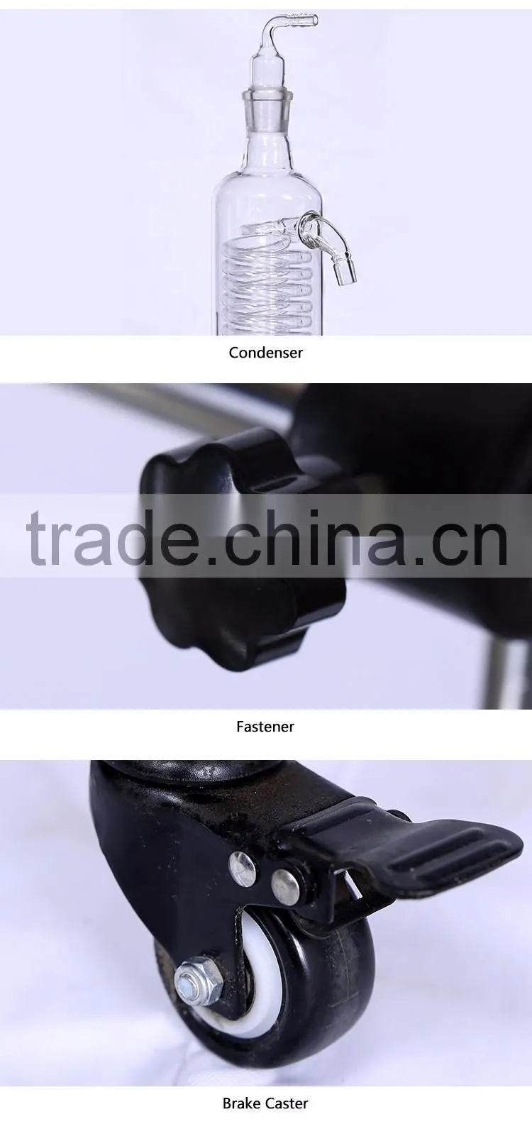 factory price chemical double-layer glass reactor