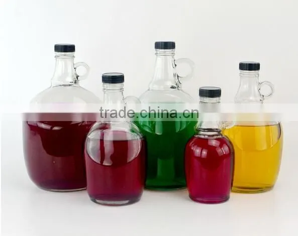 Glass Water Bottle Includes plastic Screw Cap, 1 gallon Capacity