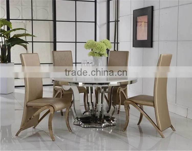 2014 New and elegant desgin round marble coffee table B1066