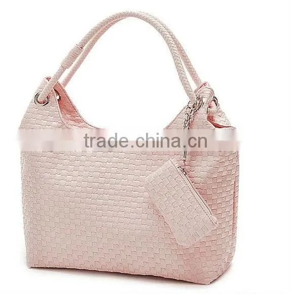 hot sale fashional long hand shopping bag