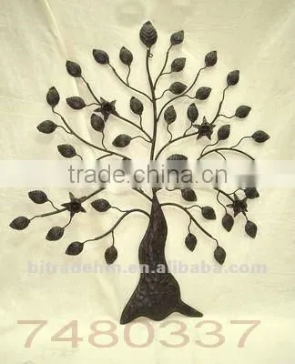metal tree wall decoration