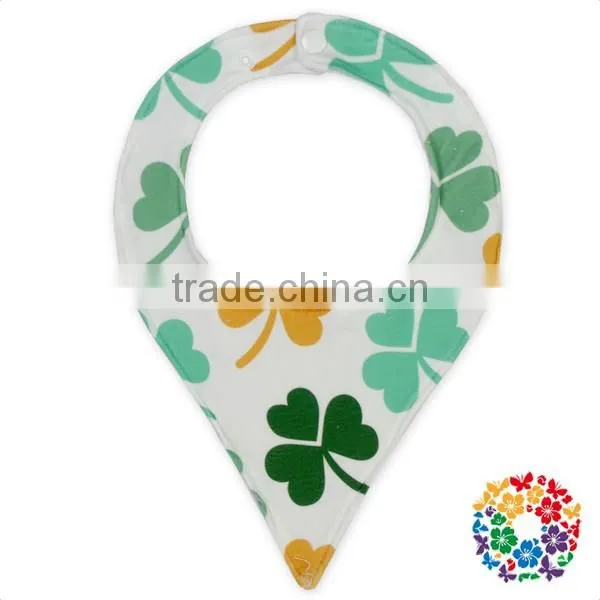 Baby Unisex Animal And Fruit Print Drooling And Teething Baby Bibs Triangle