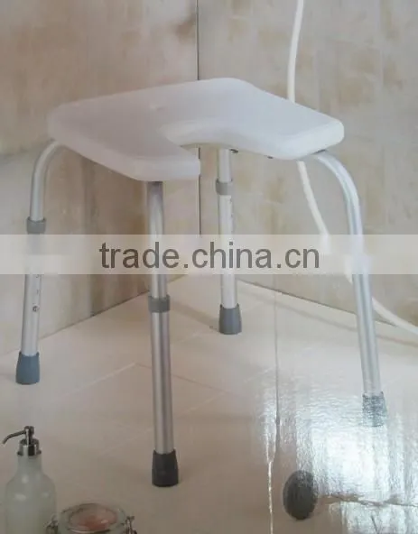 U form seat bath chair