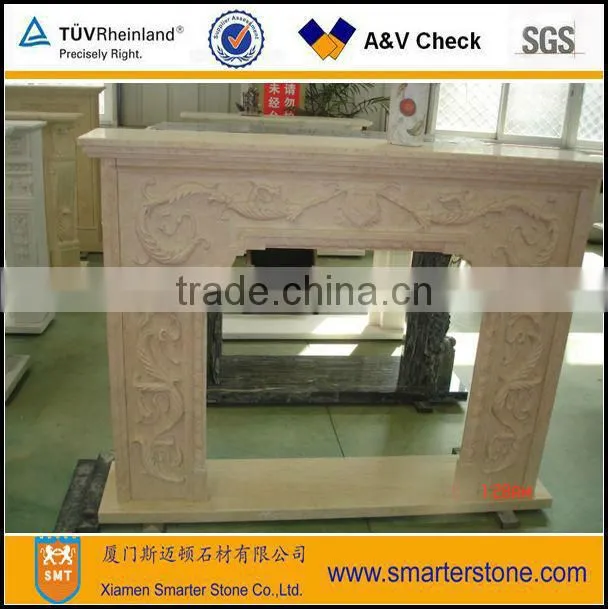 Natural marble Stone Fireplaces stone fireplaces design