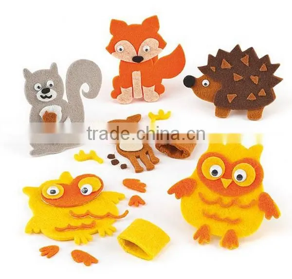 hot sale high quality and eco friendly new products lovely animal felt fabric on alibaba express made in china for halloween