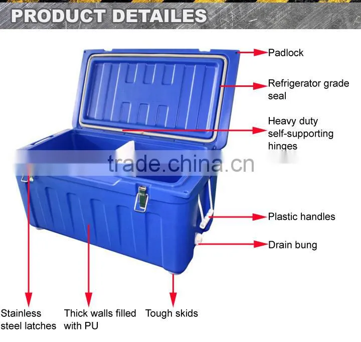 roto moulding portable medicine cooler box