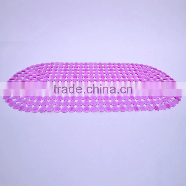 Top grade cross texture pvc coil baby bath mat