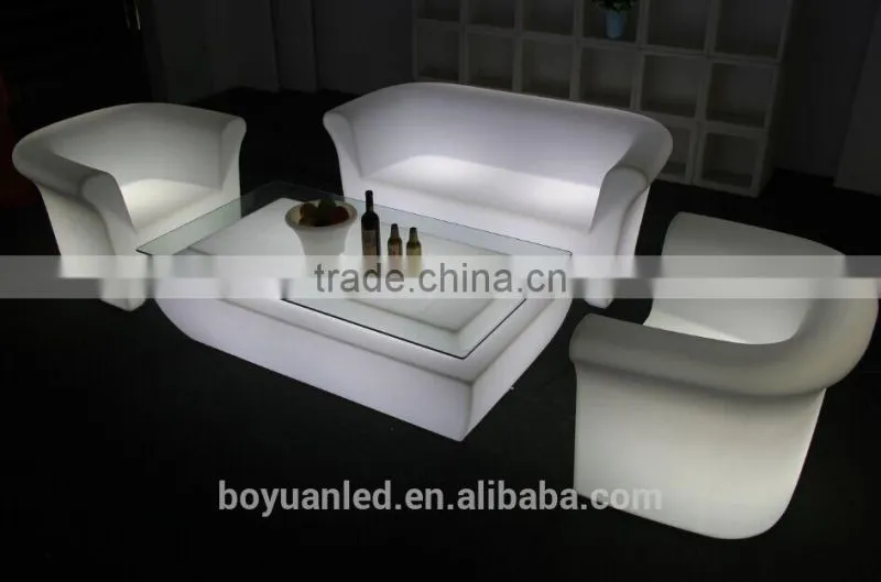 Waterproof IP65 rechargeable li battery indoor led sofa
