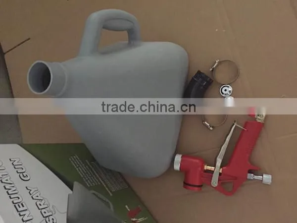 High Quality Professional 6L plastic cup Air Hopper Spray Gun