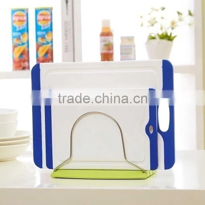 Antibacterial non slip plastic kitchen chopping blocks