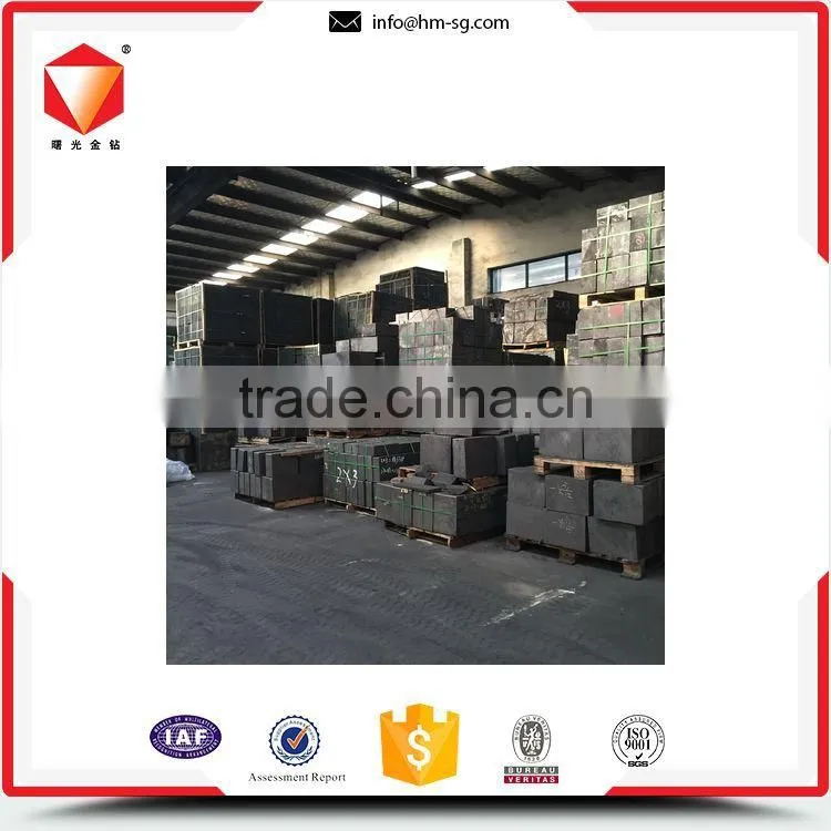 Top grade high precision heat exchanger graphite block price