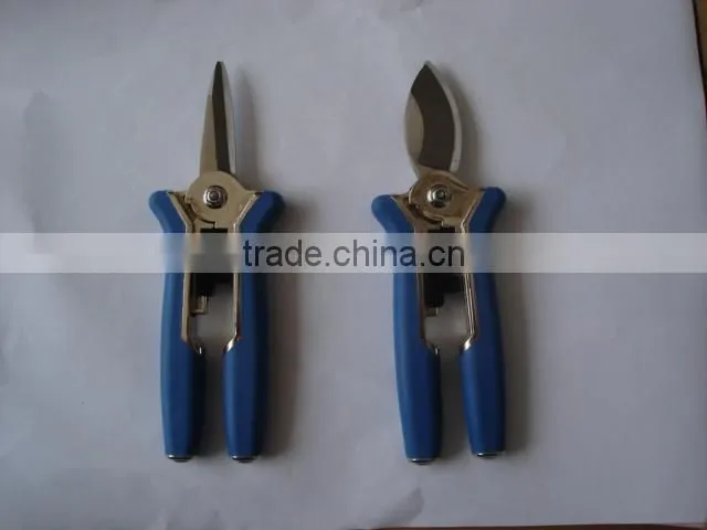 Stainless Steel Bladed Minim Bypass Secateurs and trimmers