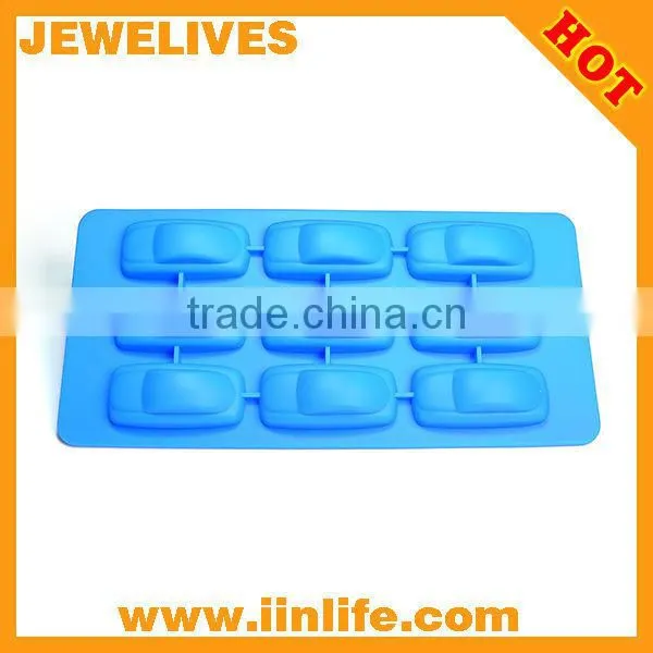 Silicone car shaped Ice Cube Trays