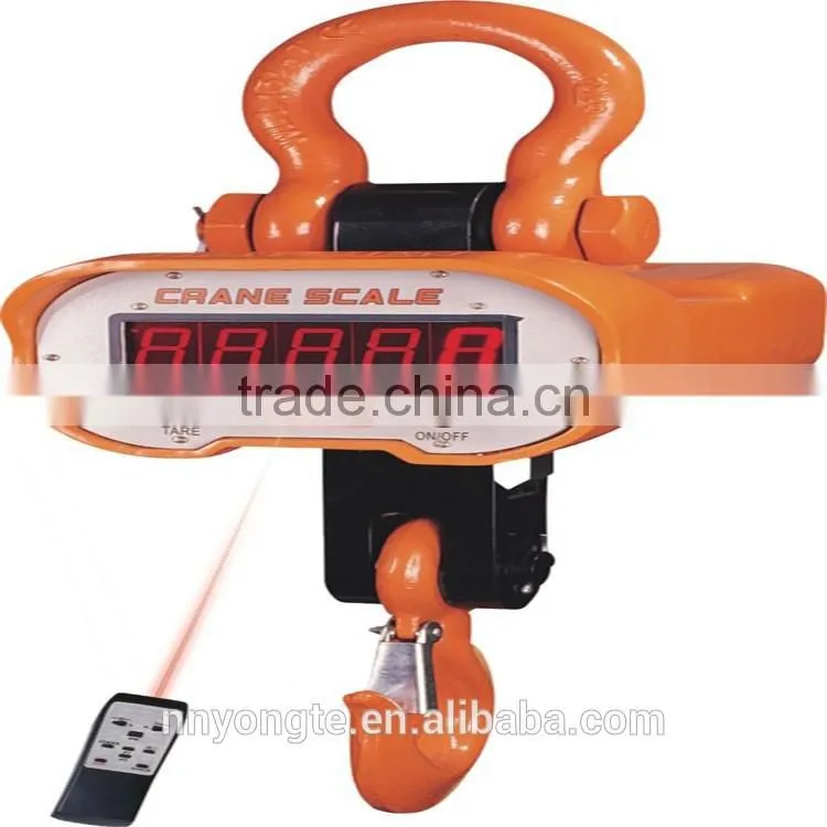 Digital industrial crane scale 2 ton with wireless function