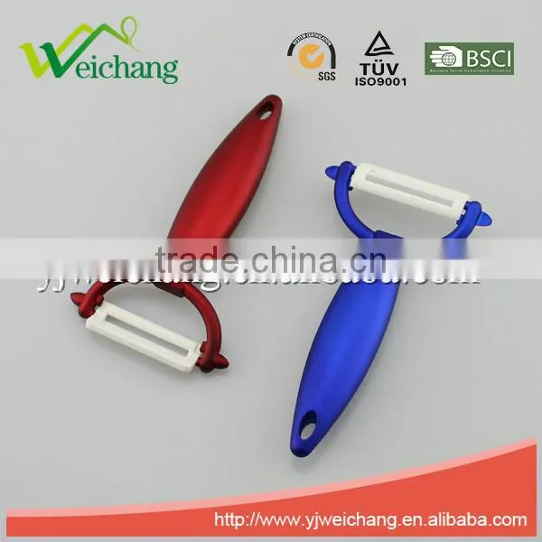 WCJ693 CERAMIC PEELER WITH TPR HANDLE , HIGH QUALITY , HOT SALE