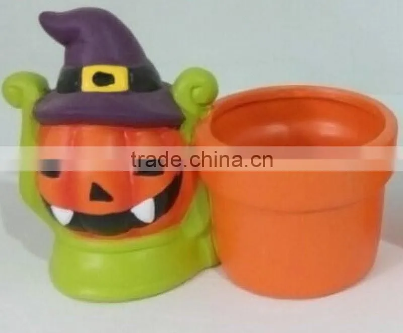 Halloween decorations ceramic flower pots