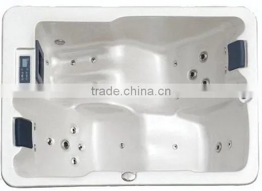 two person outdoor spa bathtub
