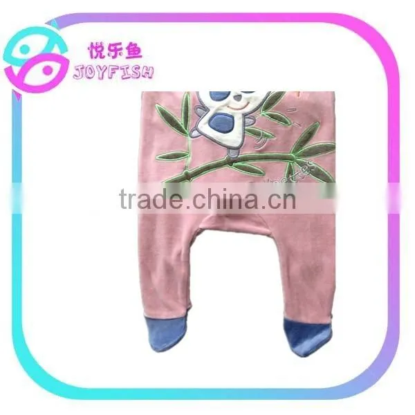 Velvet cartoons baby romper