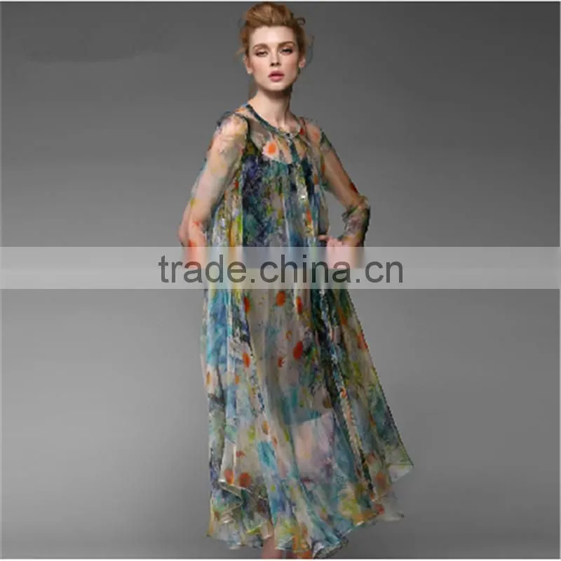 Sexy Nightwear Sexy Dress Sexy Lingerie Long Flared Skirt Dress With Mid-High Grade