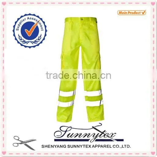 OEM High Visibility work pants reflective safety workwear