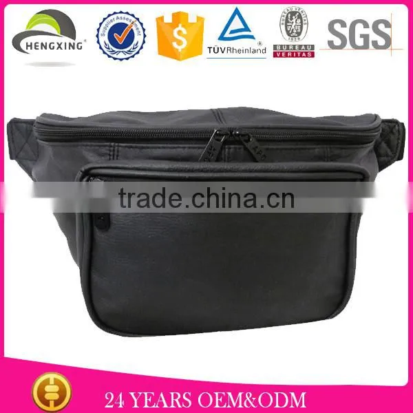 custom design waist bag leather waist bag men