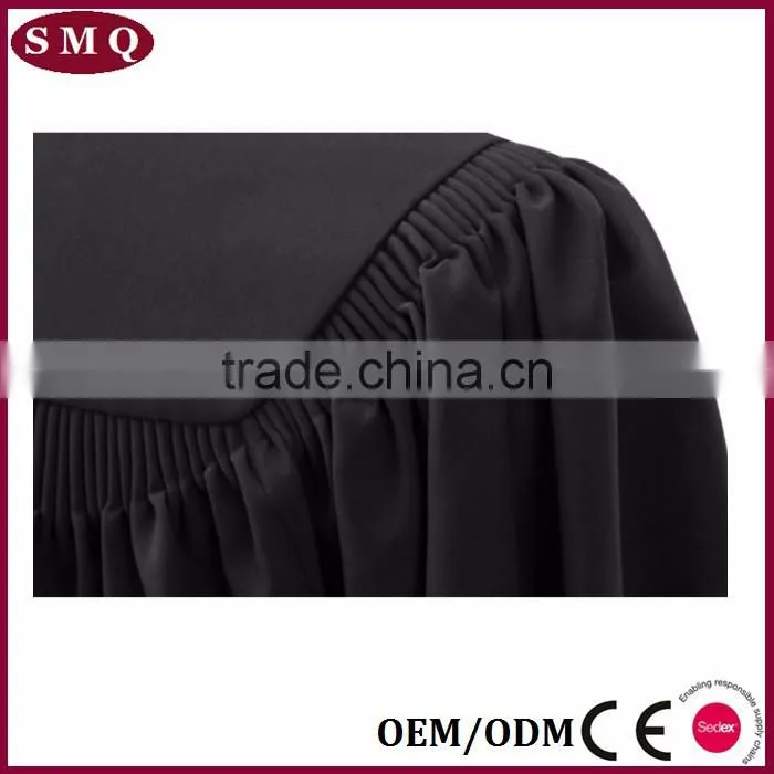 English lawyer robe with classic sleeves