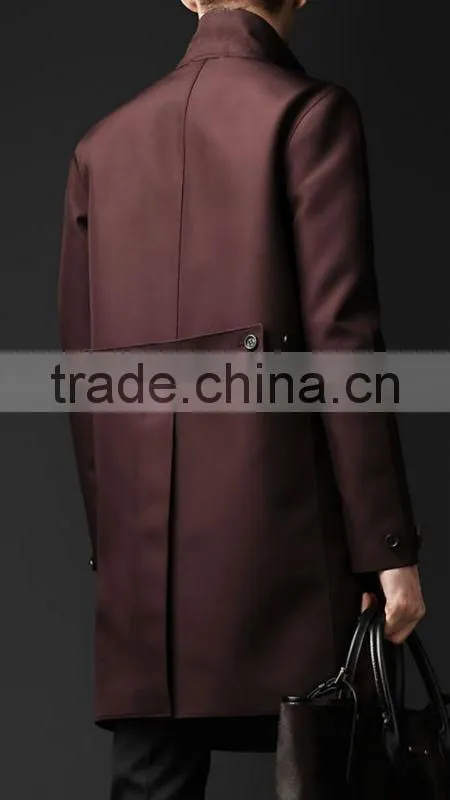 fashionable handsome men winter coats brown hot sale powerful high quality custom made mens fashion wool coats