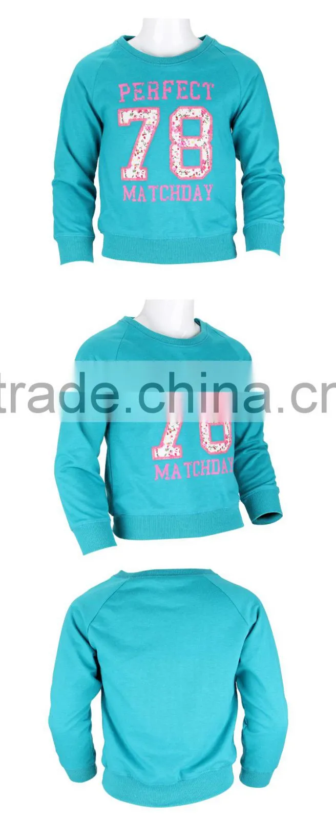Custom Pattern Absorbing Activated Sweat T Shirt for Kids Boys Girls