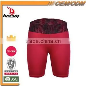 BEROY OEM design fitness sports short, custom made women running pants