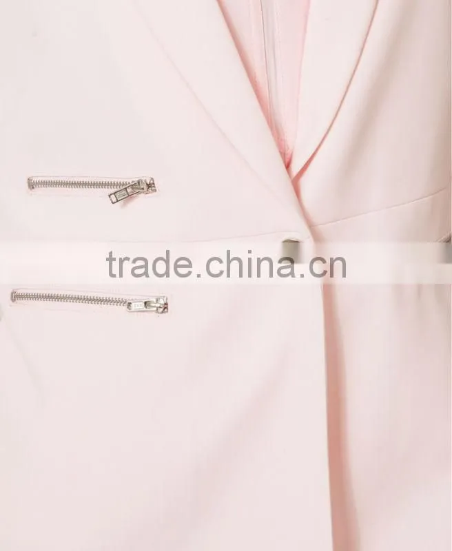 Zip Pocket Blazer