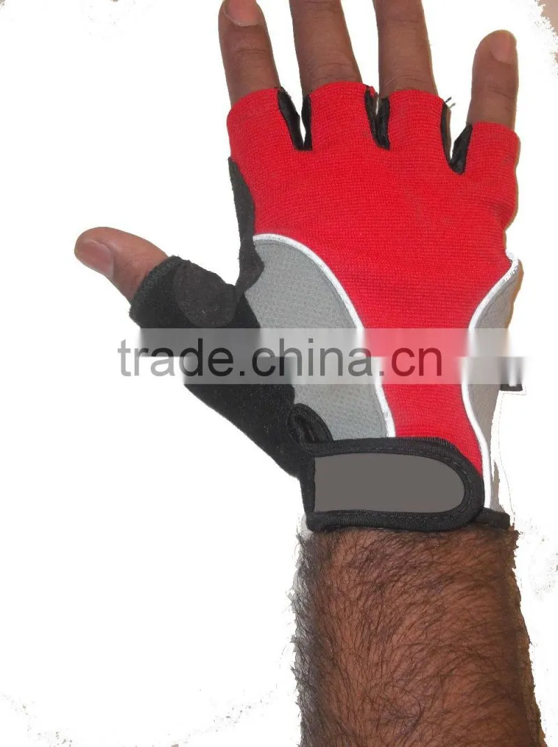 Power Grip Gym Training Gloves / Gel Padding weight lifting Gloves /Fitness Gloves
