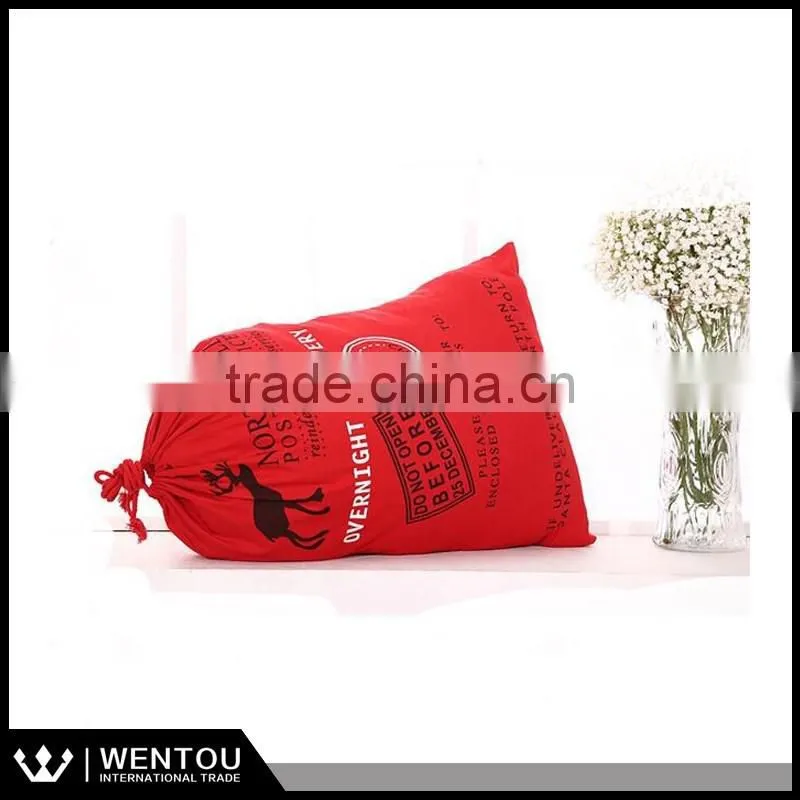 6 Designs Personalized Hessian Christmas Gift Bag Santa Sacks