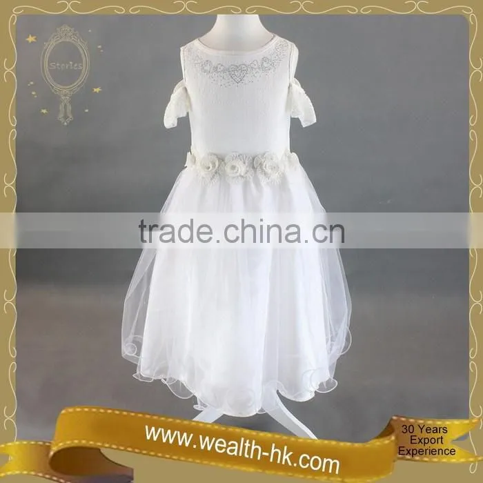 Rosebud Flower Daily Wear Girl Causal Dress