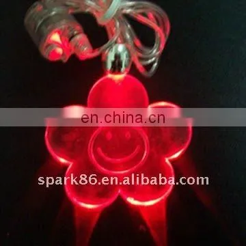 LED flash necklace christmas gifts
