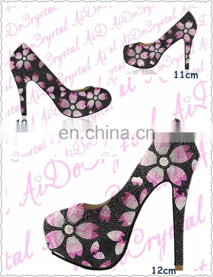 Aidocrystal women slingback women high heel peep-toe sandals shoes with matching bags for party show