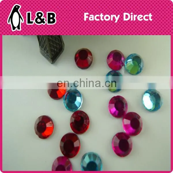 colorful Grade AA Chinese hot fix rhinestone