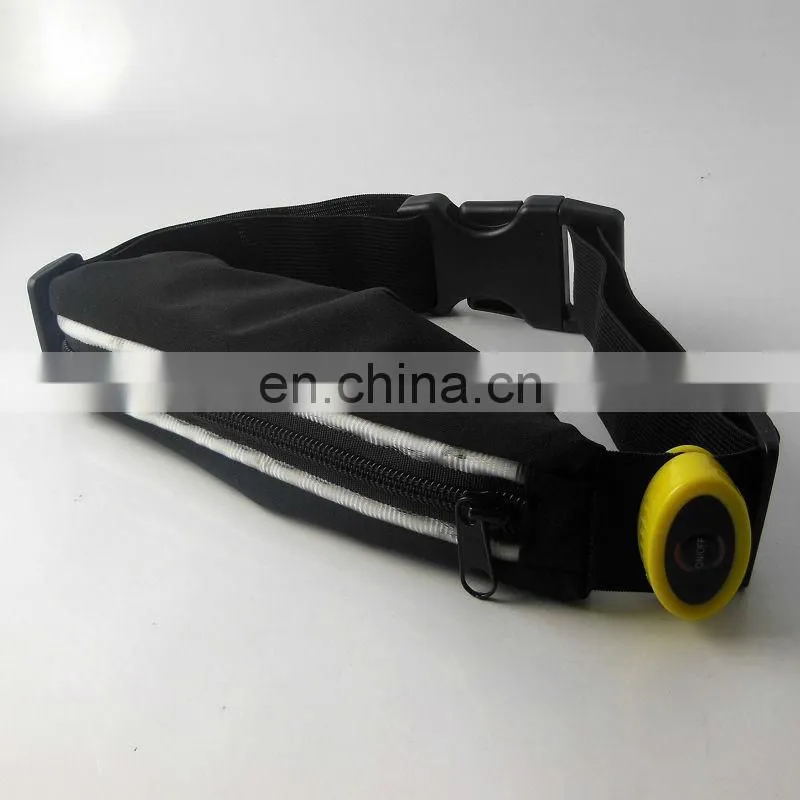 Fashional LED Flashing Elastic Waistband led glowing waistbands led light belt