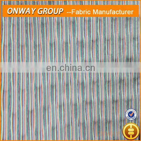 Onway Textile hatchi cotton poly fleece real indigo knitted denim fabric for sweaters