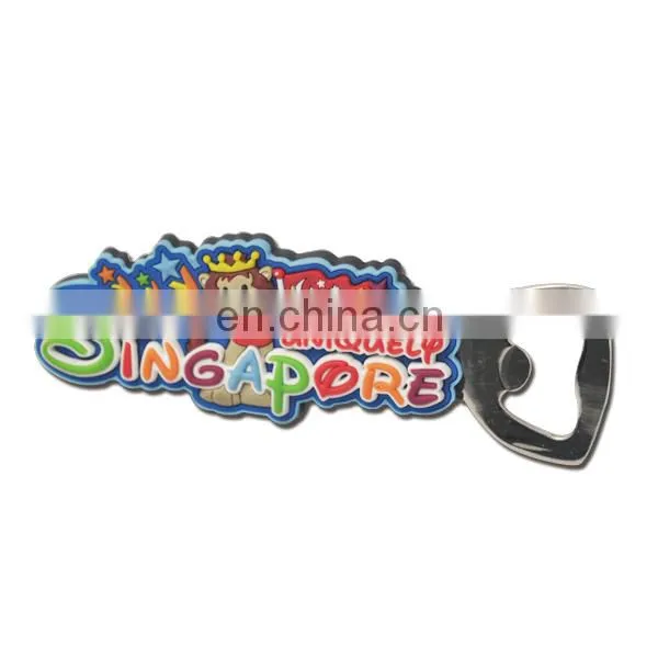 3D design soft PVC bottle opener manufacturer