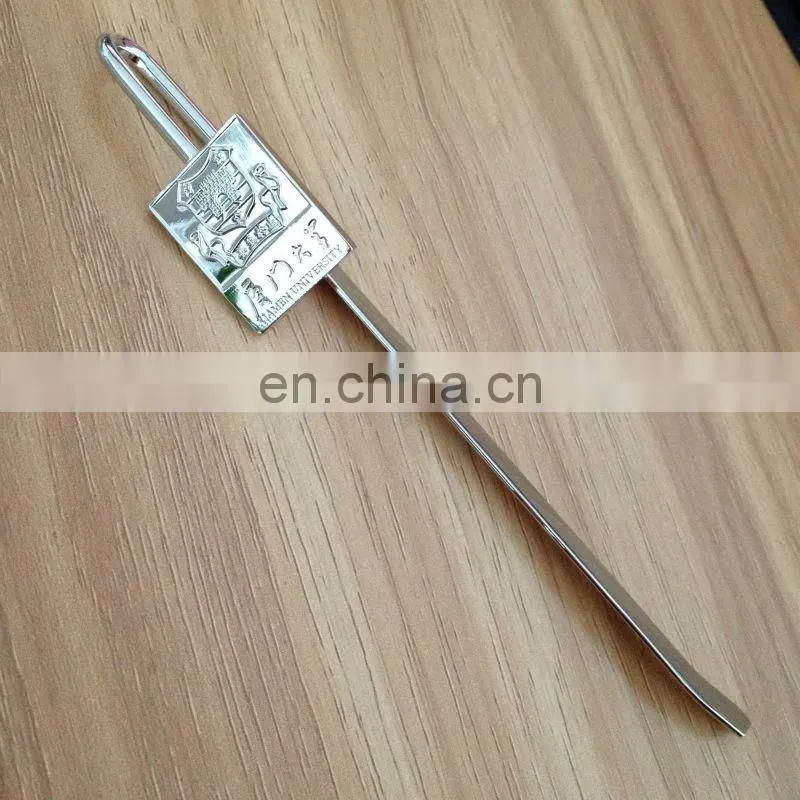 China supplier personalized metal attractive bookmark