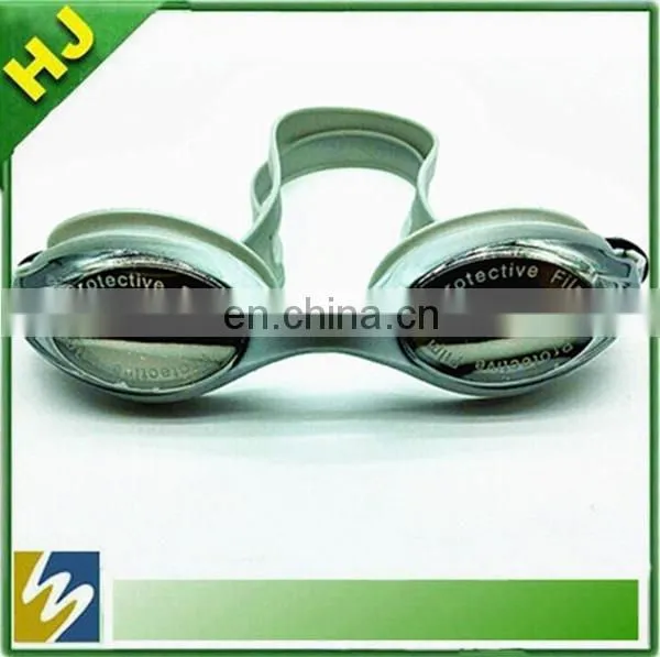 Hot sale water sports silicone best swim goggle