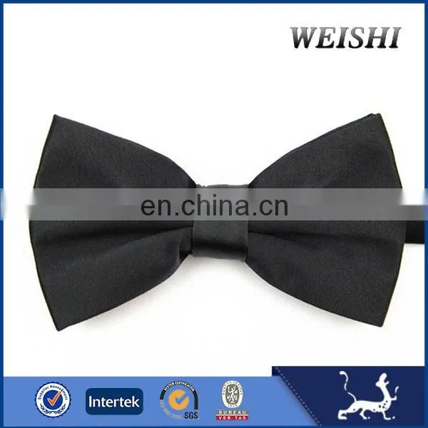 lovely hot sale customized mini black bow tie
