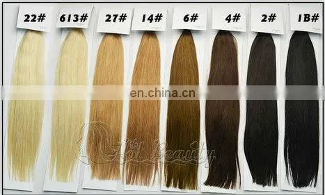 #613 human hair wholesale cheap virgin remy i tip curly hair extensions