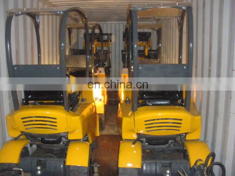 China CE Certificated small garden tractor loader backhoe