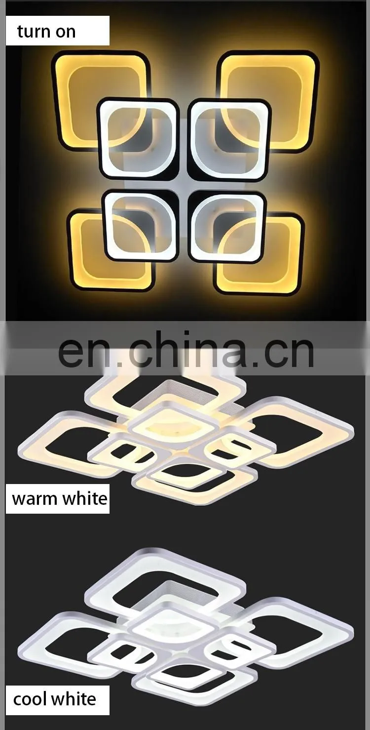 Creative design modern minimalist LED ceiling lamp restaurant bedroom light