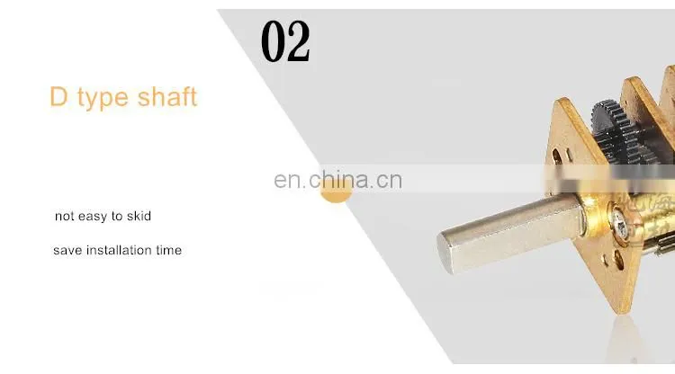 ChiHai Motor CHF-GM12-N30VA Magnet Miniature DC Gear Motor 6V 9V 12V Smart Car Robot Model DIY Engine Toys Electric Door Lock